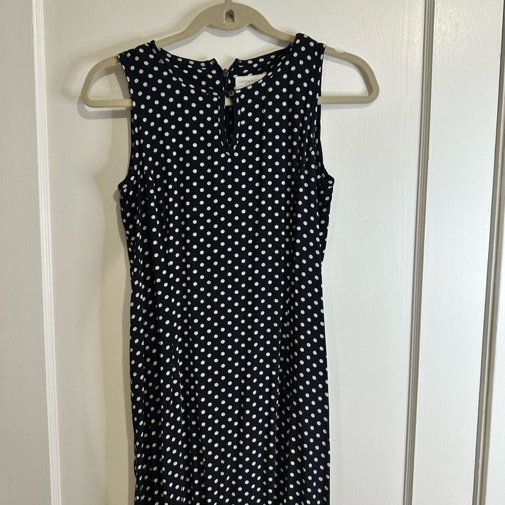 Polka Dot Sleeveless Dress by Liz Claiborne